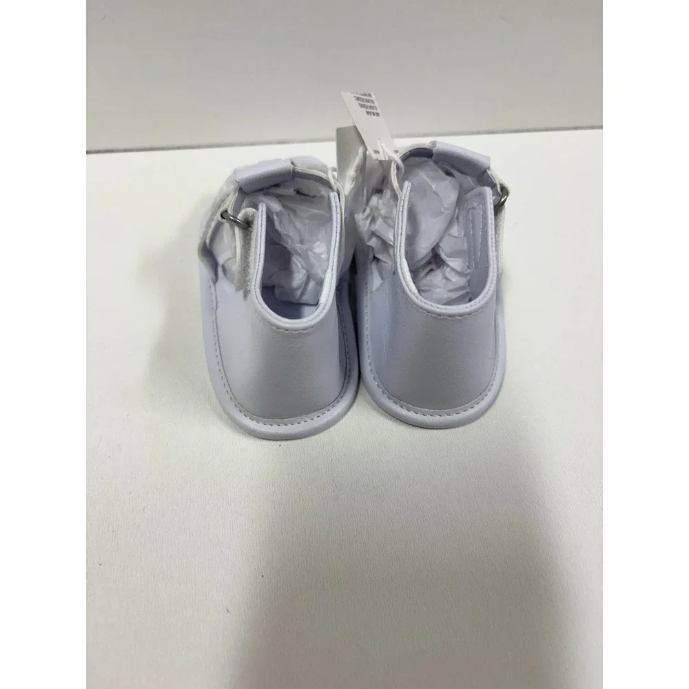 NWT - Janie and Jack Baby White Sandals 18-24m